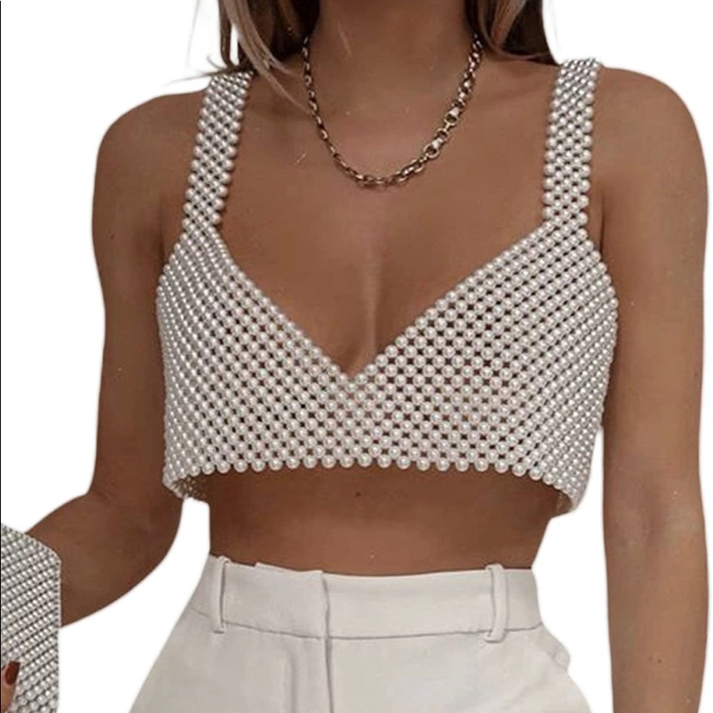 Pearl Bralette Top